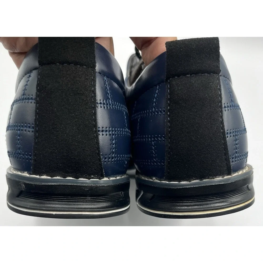 Gatsby Mens Black Blue Oxford Shoes Size 9.5 Modern Dress Casual Lace Up Derby